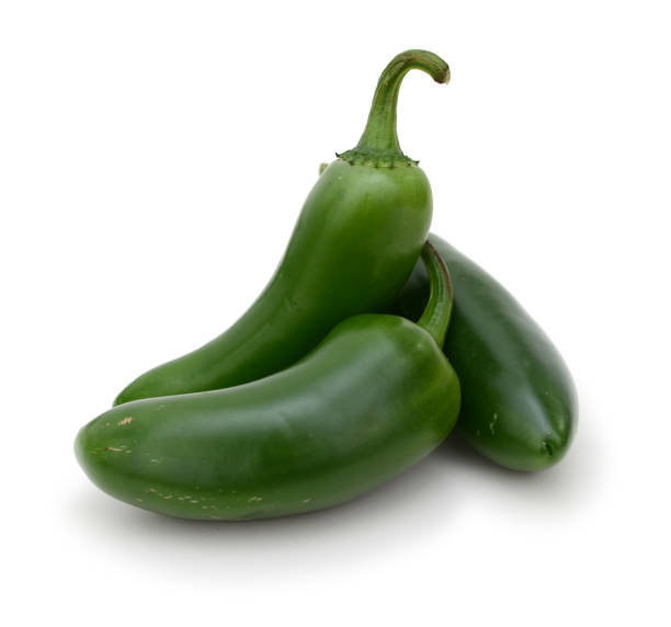 istock Green jalapeno chili peppers 865847798