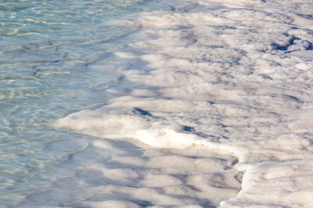 istock dead Sea salt deposits stones 865849762