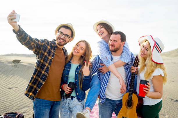 istock Friends travelling together 865855092