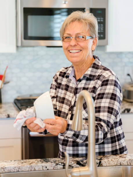 istock Senior Woman in a Kitchen 865855294