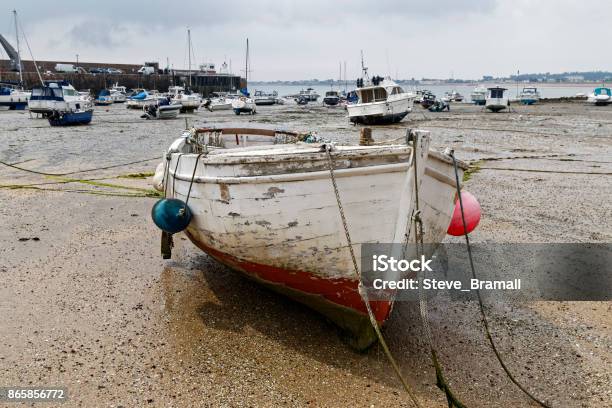 Gorey Beach At Low Tide Stock Photo - Download Image Now - Bay of Water, Gorey - England, Island