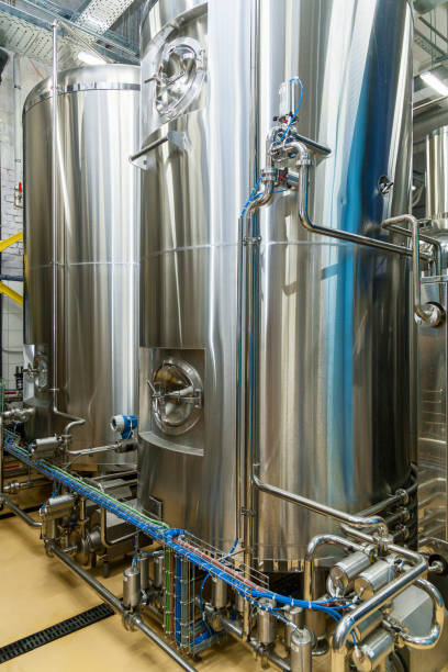 istock equipment for beer production 865857460