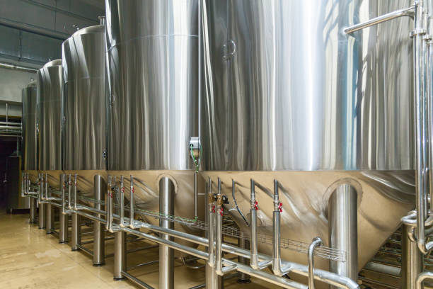 istock equipment for beer production 865857508