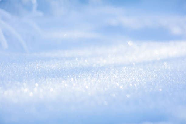 istock White snow. Sparkling snowflakes. Winter background. Close up. 865857638
