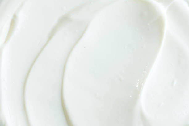 istock Closeup of ice cream. Pink ice cream texture 865860562