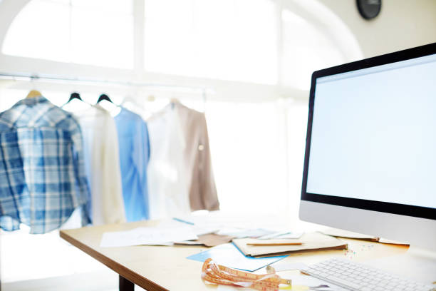 istock Studio of fashion designers 865861096