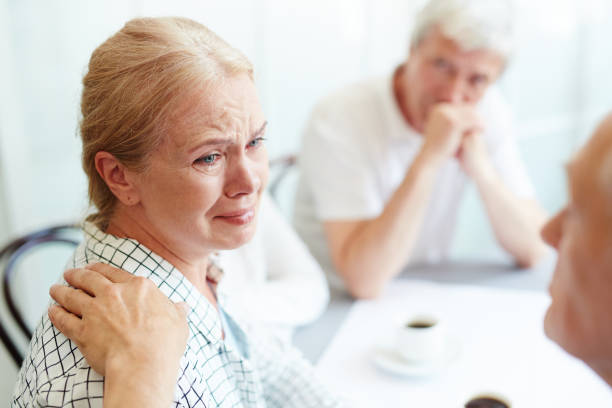 istock Taking care of crying friend 865870628