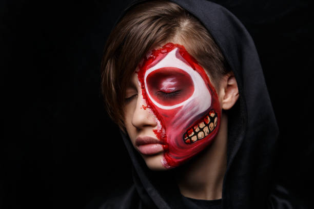 istock woman halloween make-up 865871440