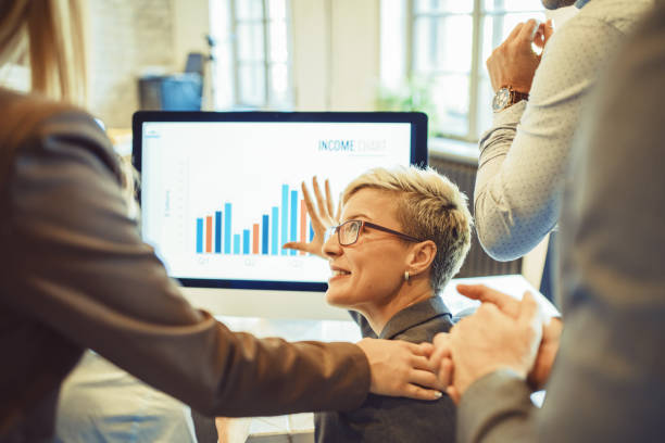 istock Business people having meeting 865880722