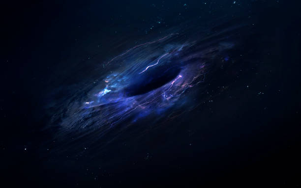 istock Wormhole. Science fiction space wallpaper, incredibly beautiful planets, galaxies, dark and cold beauty of endless universe. Elements of this image furnished by NASA 865884986