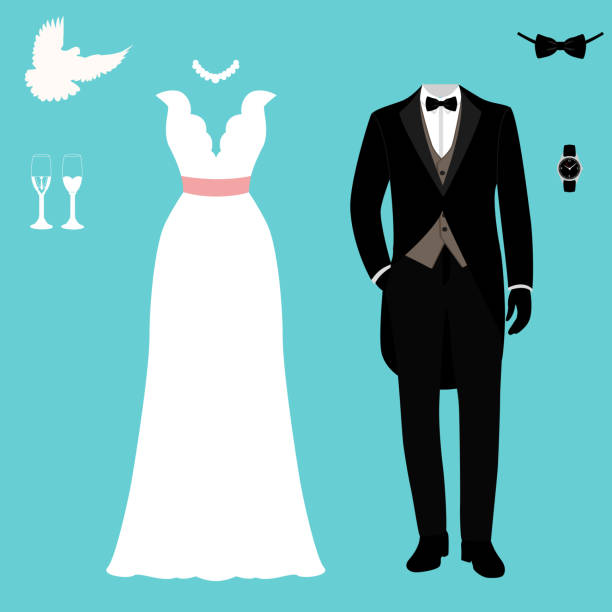 330+ Black Wedding Dresses Cartoons Stock Photos, Pictures & Royalty ...