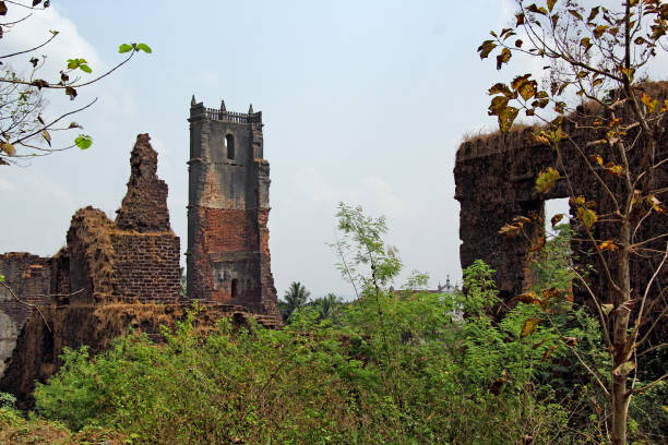 istock Ruins of St Augustine Church Monastery in Goa 865906858