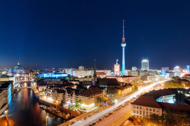istock The best view on Berlin in the evening 865910498