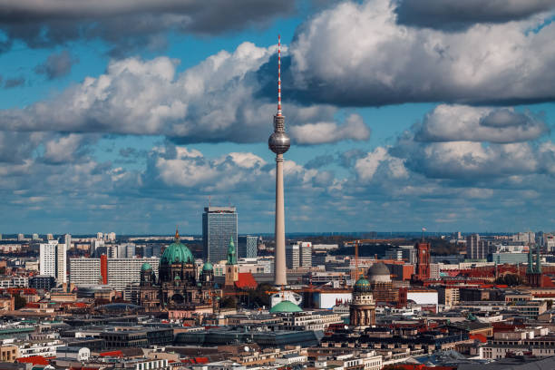 istock Landscape of the Berlin, day view. 865910566
