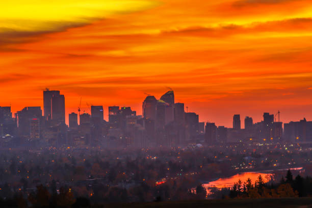 istock Sunrise over the city 865935576