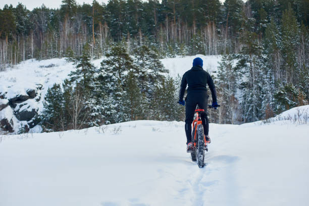 istock Fatbike riding in forest 865936042