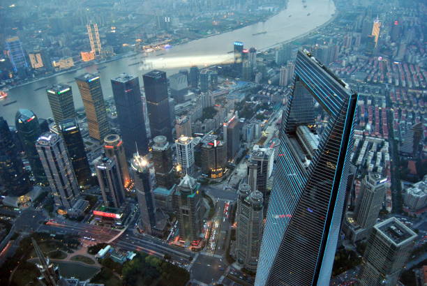 istock Shanghai and Huangpu River Panorama 865975980