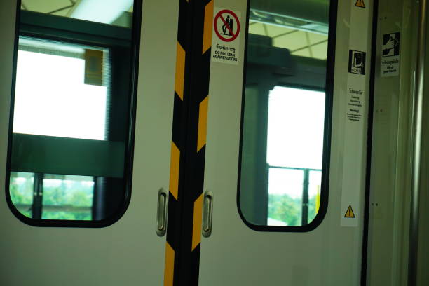 istock Carriage of subway train 865982394