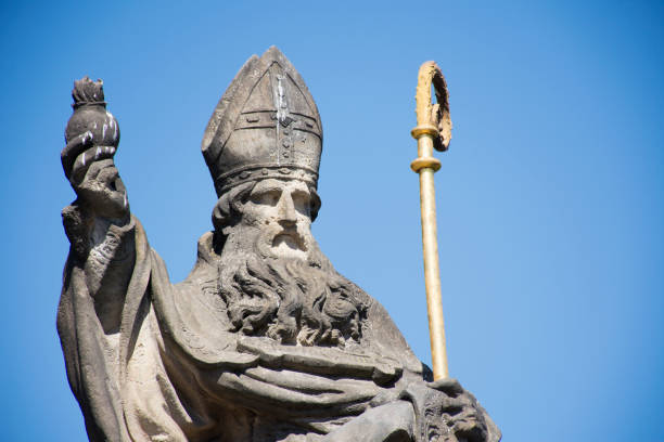 istock St. Augustinus or Augustine of Hippo Statue 865989832
