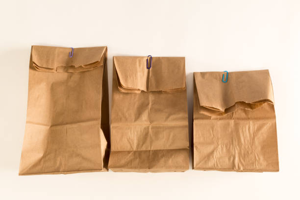 istock Brown paper bags 865990328