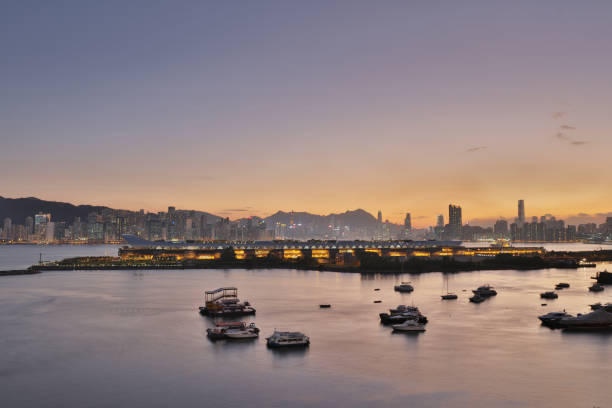 istock kai tak cruise with HK Victoria Harbour 865993400
