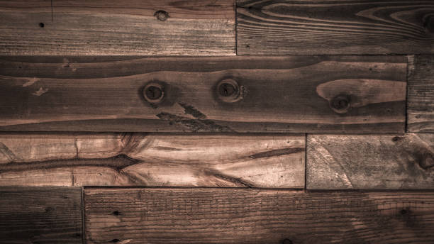 istock Wood table floor with natural pattern texture. Empty template  wood board can be used as background. 866025640