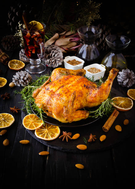 istock Baked turkey for Christmas or New Year 866025748