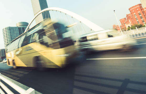 istock cars driving on bridge,tianjin 866035340