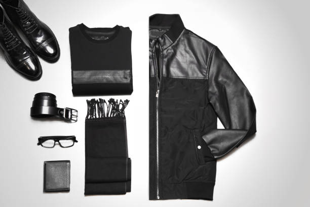 istock Men's casual outfits with accessories 866047582