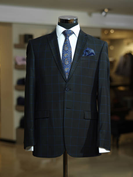 istock Stylish business suit on a mannequin 866047742