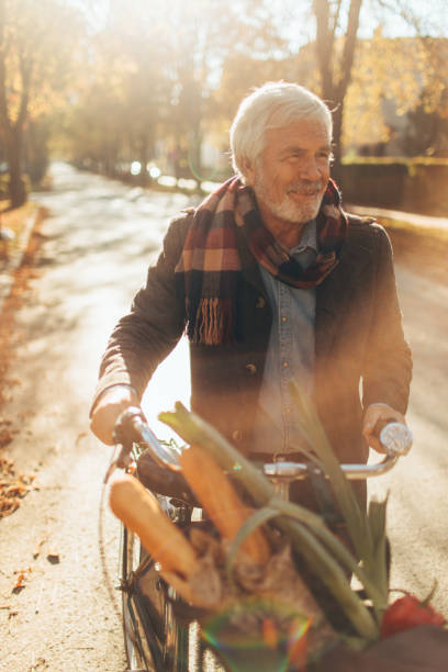 istock Doing chores on my bike 866049630