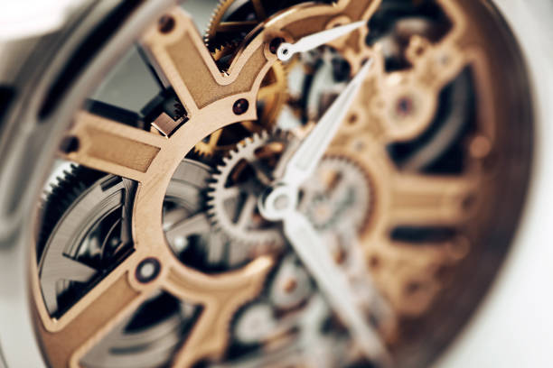 istock Internal Mechanism of wristwatch 866051966