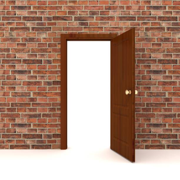 istock Open door new opportunity entrance 866058768