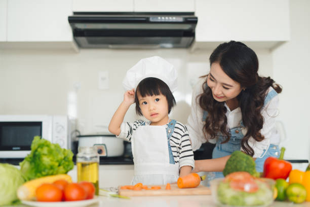 istock Mother with her daughter in the kitchen cooking together 866064378