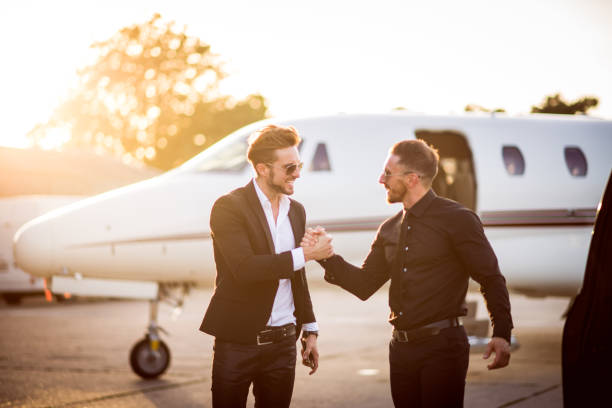 istock Men at the airport 866088414