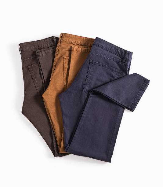 Trousers isolated on white background