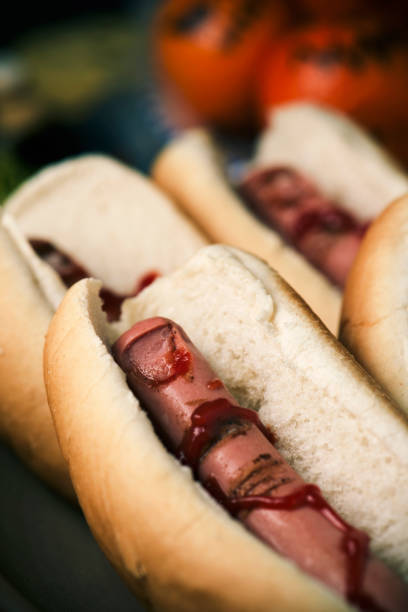 istock scary finger-shaped hotdogs 866107264