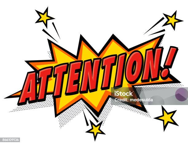 Aufmerksamkeit Stock Vektor Art und mehr Bilder von Konzentration ...