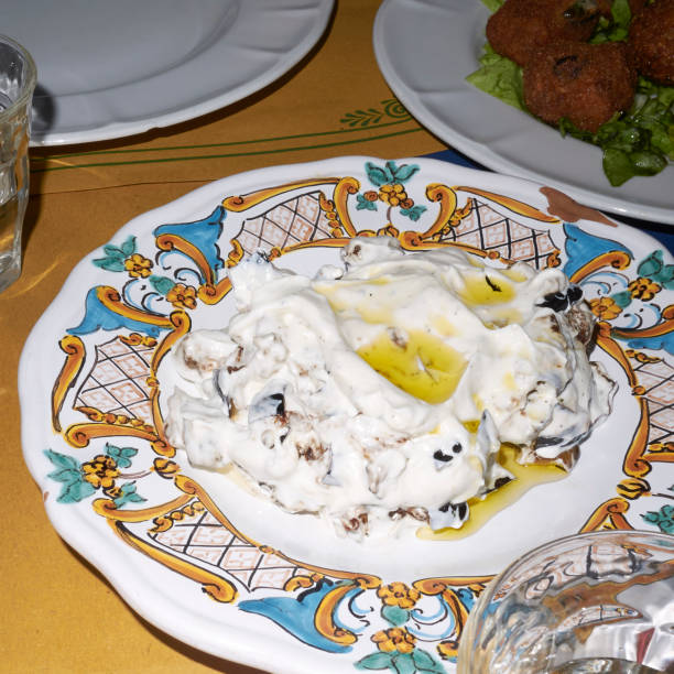 Naples, Italy - December 12, 2014 : Lebanese food