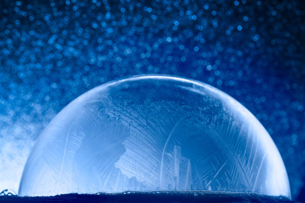 istock Christmas Snow Globe with Snowflakes 866120072
