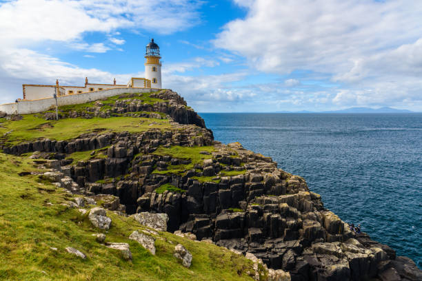 istock Neist point lighthouse on the Isle of Skye 866123514