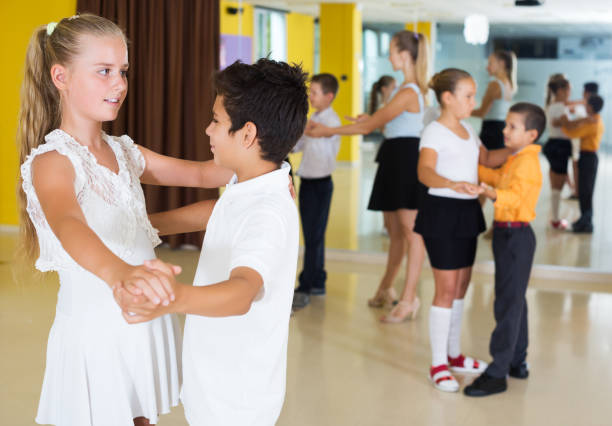 istock Children  enjoying of partner dance 866123564