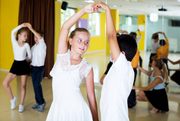 istock Children studying of partner dance 866123594