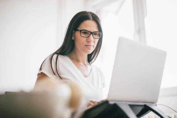 istock Woman working at home 866132126