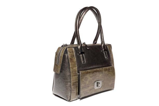 istock ladies leather handbag brown 866138896