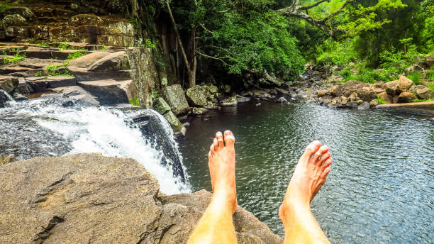 istock Camping at Marom Falls near Byron 866139880