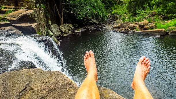 istock Camping at Marom Falls near Byron 866140076