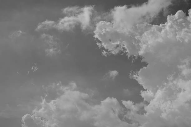 istock Clouds and skies in monochrome. 866155838