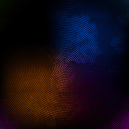 colorful spot technology background