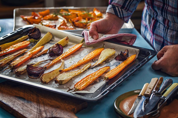 istock Roasted Root Vegetables Fresh From the Oven 866159450